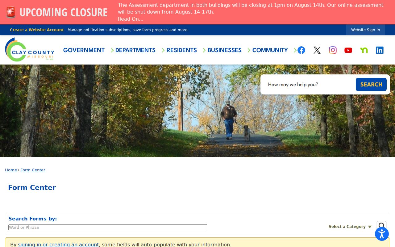 Clay County arrest lookup public records request form