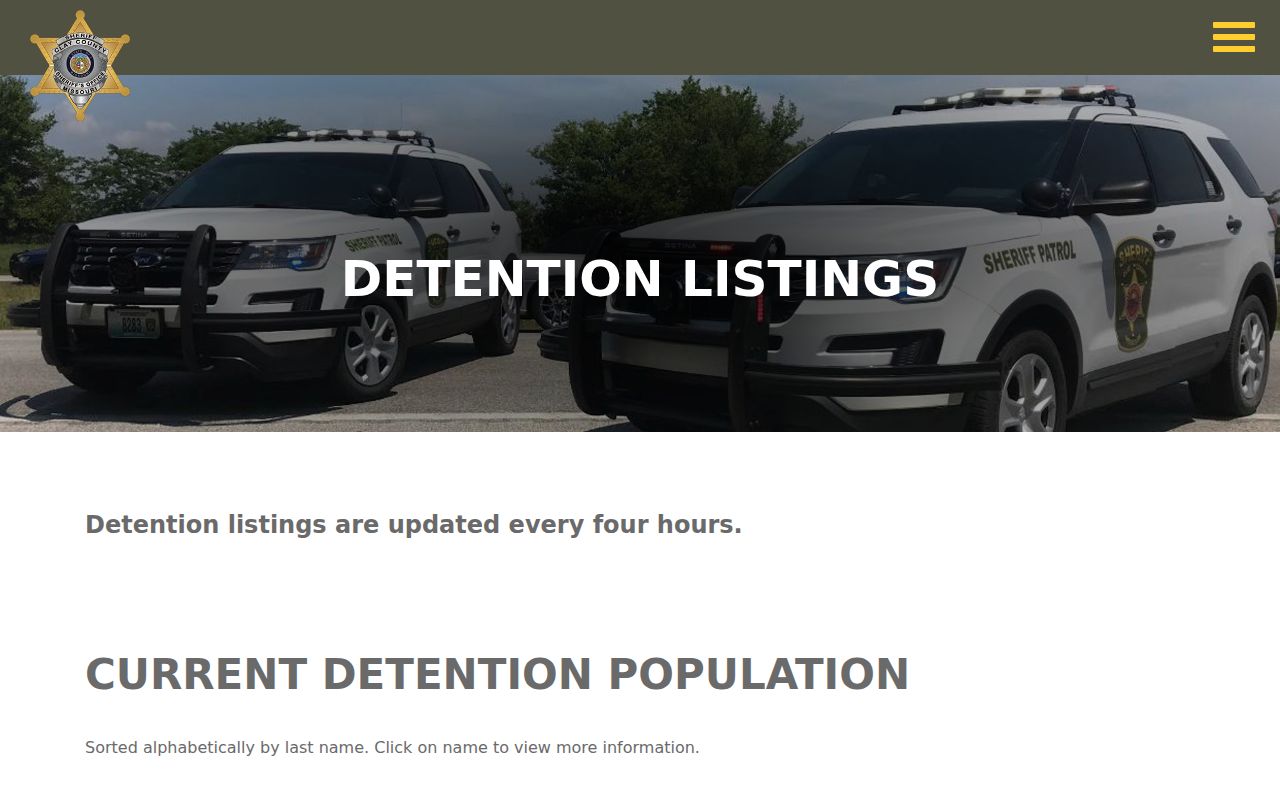 Clay County arrest lookup current detention listings