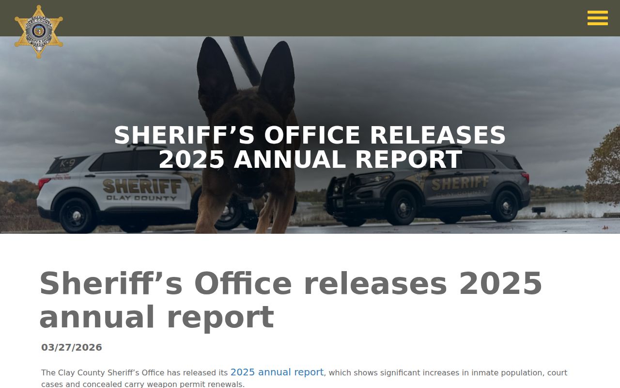 Clay County sheriff's office